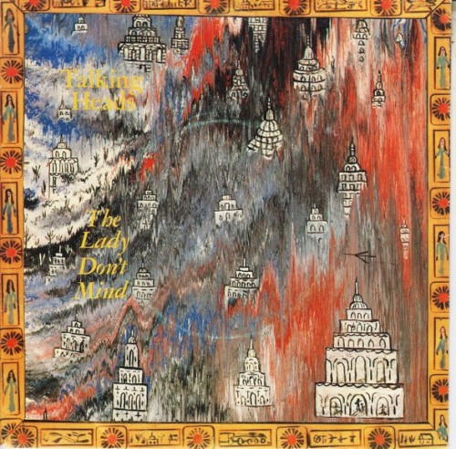 The Lady Don’t Mind by Talking Heads single cover art