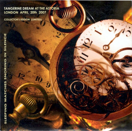 Tangerine Dream 的 Sleeping Watches Snoring in Silence EP封面