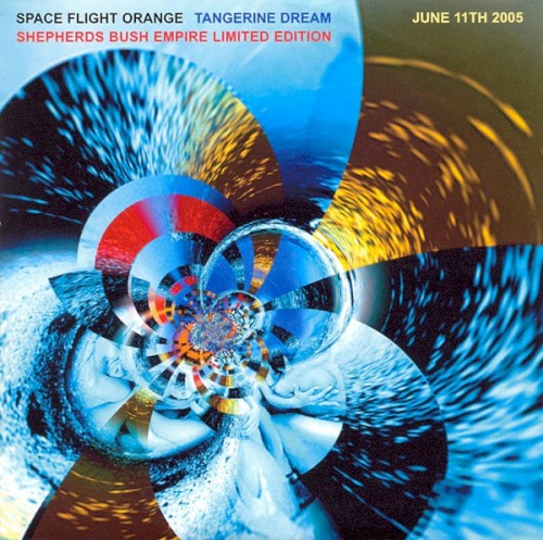 Tangerine Dream 的 Space Flight Orange EP 封面