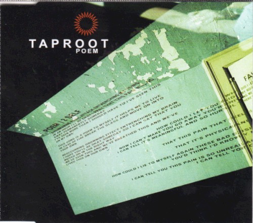 Poem by Taproot single cover art