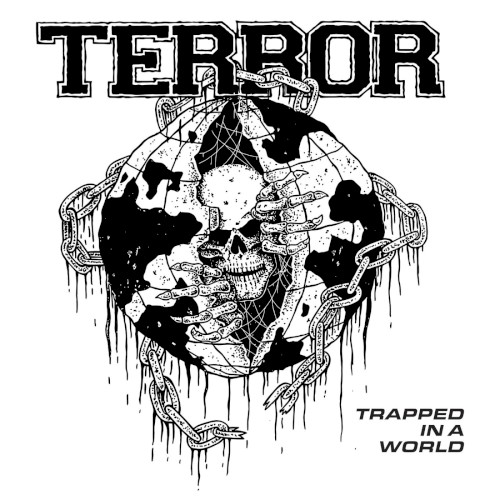 Portada del álbum Trapped In A World de Terror