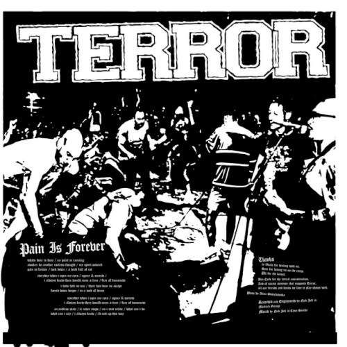 Pain Is Forever by Terror single cover art