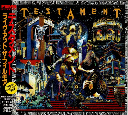 Cover-Artwork für das Album Live at the Fillmore von Testament