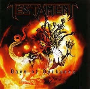 Days of Darkness by Testament album cover art