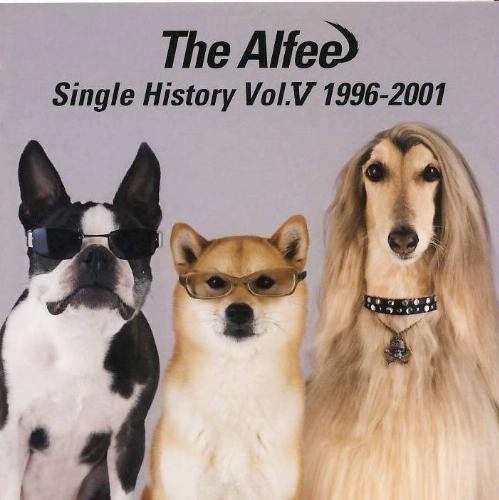 THE ALFEE 的 Single History Vol. V 1996-2001 专辑封面