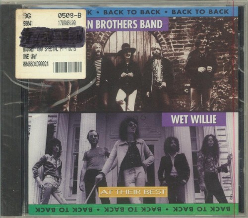 The Allman Brothers Band 的 Back to Back: At Their Best 专辑封面