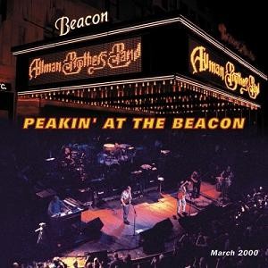 Peakin’ at the Beacon by The Allman Brothers Band album cover art