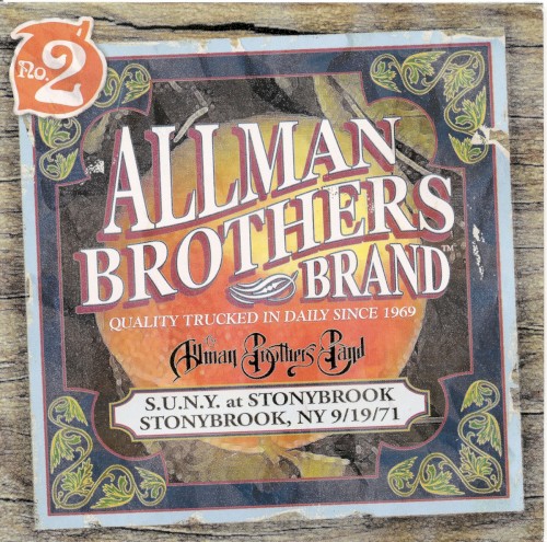 The Allman Brothers Band 的 S.U.N.Y. at Stonybrook: Stonybrook, NY, 9/19/71 专辑封面