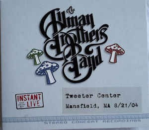 The Allman Brothers Band 的 Tweeter Center Mansfield, MA 8/21/04 專輯 封面