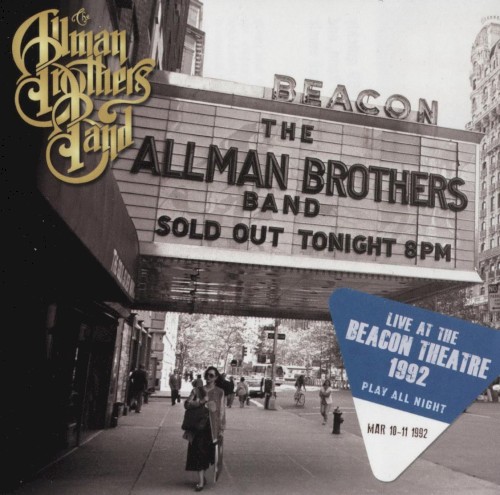 Play All Night: Live at the Beacon Theater 1992 by The Allman Brothers Band album cover art