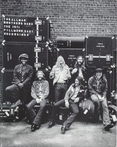The 1971 Fillmore East Recordings by The Allman Brothers Band album cover art