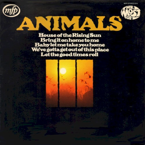 Cover-Artwork für das Album The Most of the Animals von The Animals