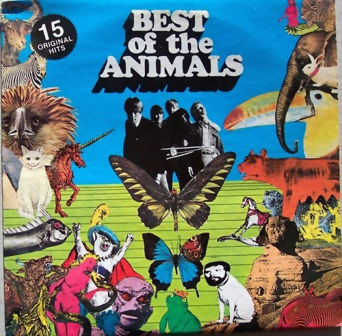 The Animals 的 The Best of The Animals 專輯 封面