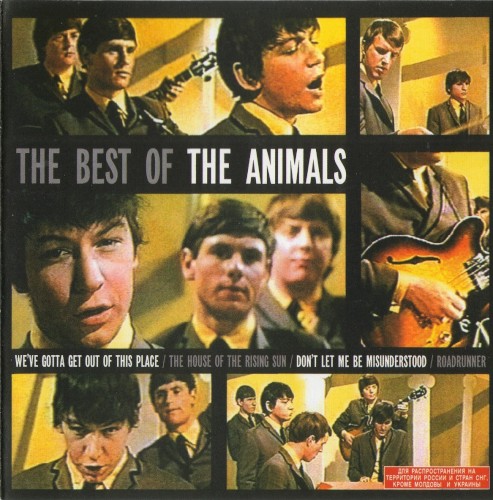 Cover-Artwork für das Album The Best of The Animals von The Animals