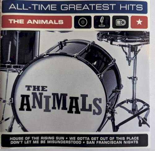 The Animals 的 All Time Greatest Hits 專輯 封面