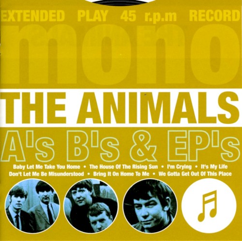 The Animals 的 A’s B’s & EP’s 專輯 封面
