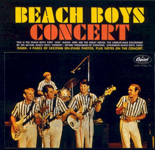 The Beach Boys 的 Concert 专辑封面