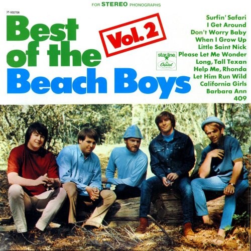 The Beach Boys 的 Best of the Beach Boys, Volume 2 专辑封面
