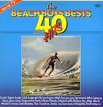 Cover-Artwork für das Album The Beach Boys Best 40 Greatest Hits von The Beach Boys
