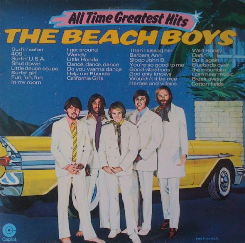 Portada del álbum All‐Time Greatest Hits de The Beach Boys