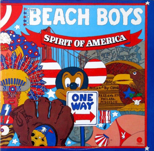 The Beach Boys 的 Spirit of America 專輯 封面