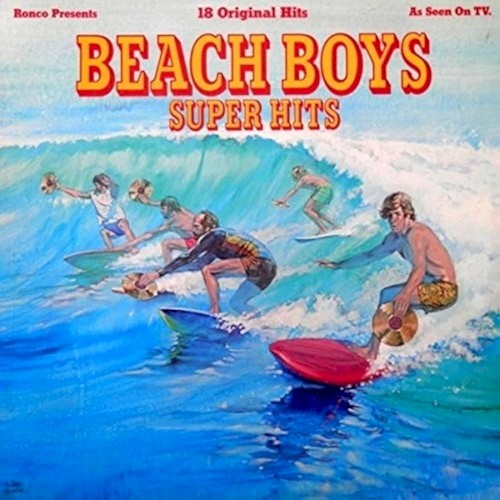 The Beach Boys 的 18 Super Hits 专辑封面