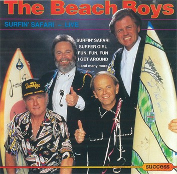 The Beach Boys 的 Surfin' Safari - Live 专辑封面