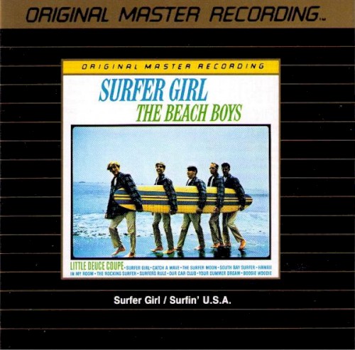Surfin’ USA / Surfer Girl by The Beach Boys album cover art