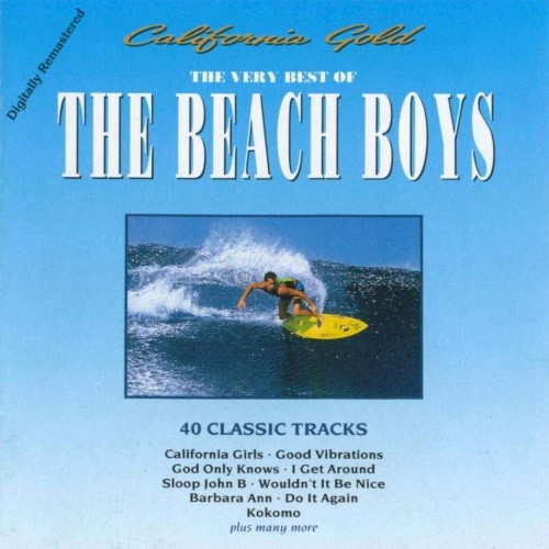 California Gold: The Very Best of the Beach Boys by The Beach Boys album cover art