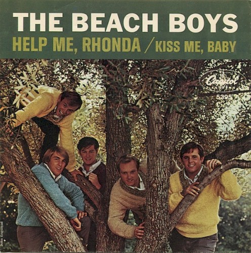 The Beach Boys 的 Help Me, Rhonda 單曲 封面