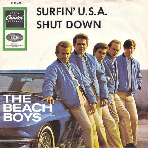 Pochette de Surfin' USA / Shut Down par The Beach Boys (single)
