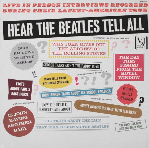 Cover-Artwork für das Album Hear The Beatles Tell All von The Beatles