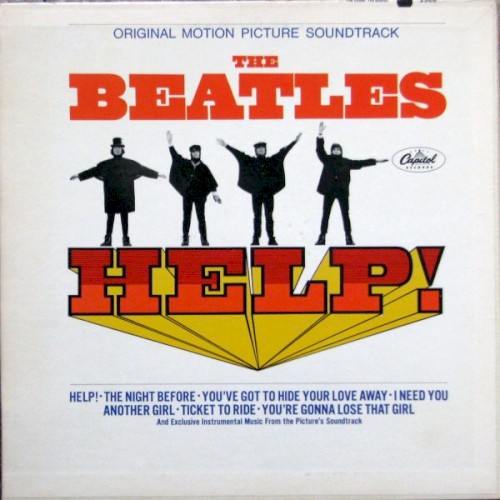 Cover-Artwork für das Album Help! (Original Motion Picture Soundtrack) von The Beatles