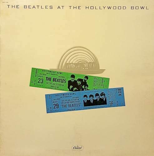 Cover-Artwork für das Album The Beatles at the Hollywood Bowl von The Beatles