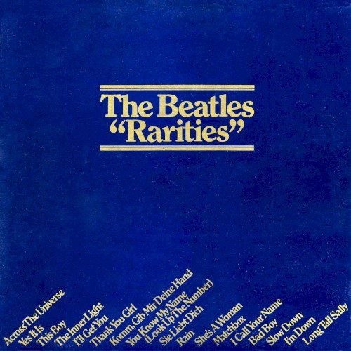 Rarities by The Beatles album cover art