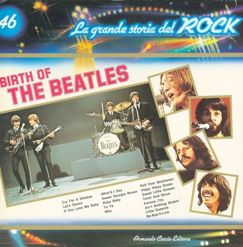 Birth of the Beatles (La grande storia del rock) by The Beatles album cover art