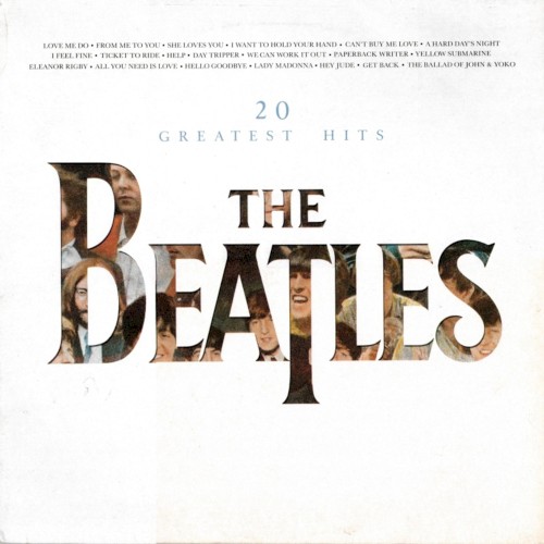 20 Greatest Hits by The Beatles album cover art