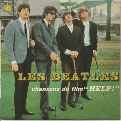 Chansons du film “Help!” by The Beatles EP cover art