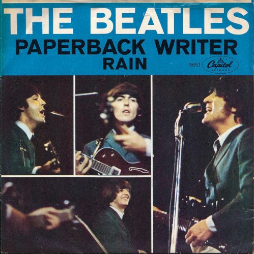 The Beatles 的 Paperback Writer / Rain 單曲 封面