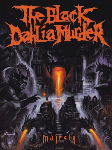 Majesty by The Black Dahlia Murder album cover art