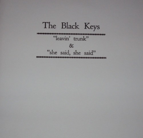 Pochette de Leavin’ Trunk par The Black Keys (single)