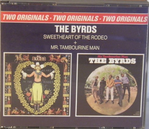 Sweetheart of the Rodeo + Mr. Tambourine Man by The Byrds album cover art