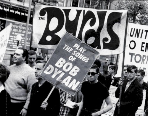 Play the Songs of Bob Dylan by The Byrds album cover art