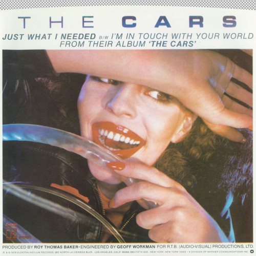 The Cars 的 Just What I Needed / I’m in Touch With Your World 單曲 封面