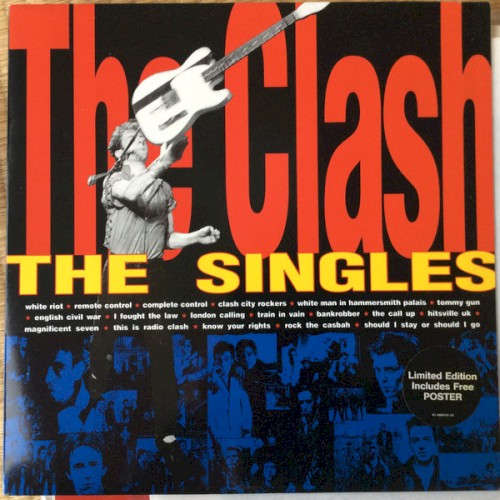 Cover-Artwork für das Album The Singles von The Clash
