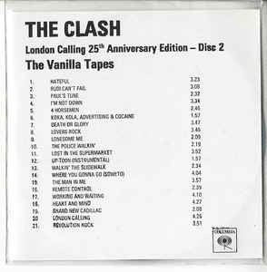 Cover-Artwork für das Album The Vanilla Tapes von The Clash