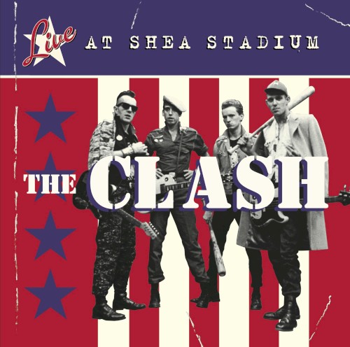 Live at Shea Stadium by The Clash album cover art