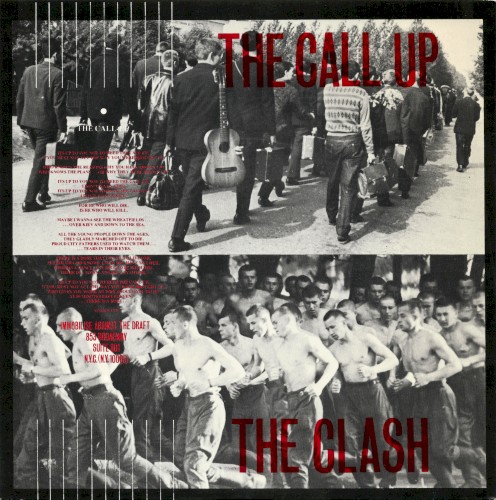 Cover-Artwork für die Single The Call Up von The Clash