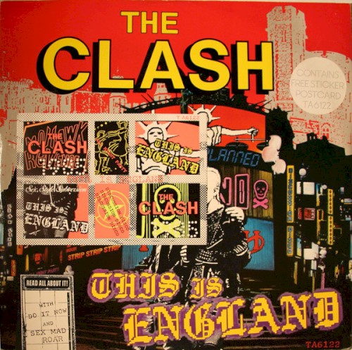 Cover-Artwork für die Single This Is England von The Clash
