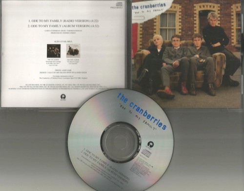Island Records, Inc by The Cranberries single cover art